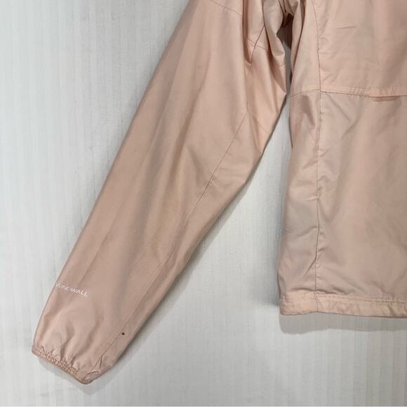 The North Face WINDWALL Pastel Pink Hooded Windbreaker Jacket Women Size X-Small - Picture 5 of 5